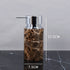 Brown Marble and Brass Bathroom Collection