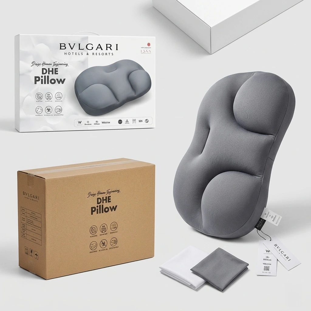Luxury Hotel Bedding | Bvlgari DHE Sleep Pillow