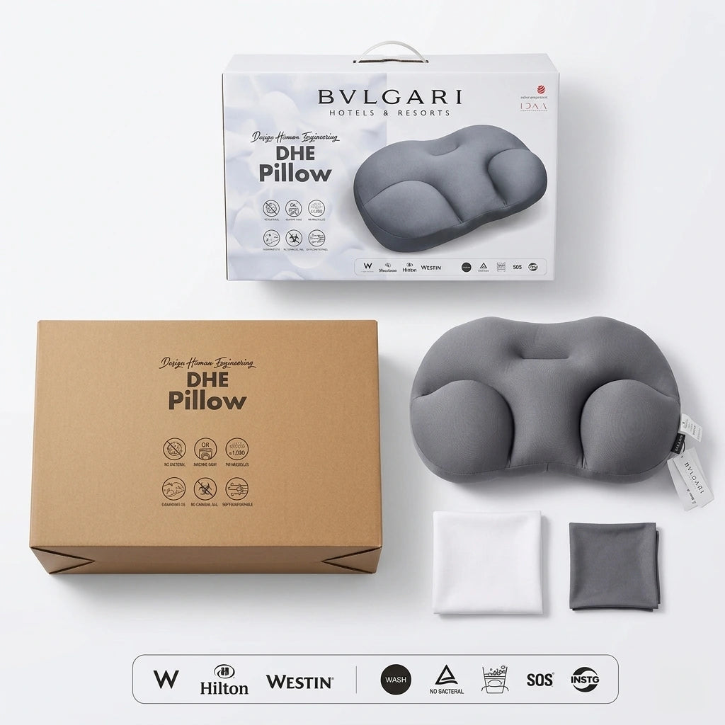 Luxury Hotel Bedding | Bvlgari DHE Sleep Pillow