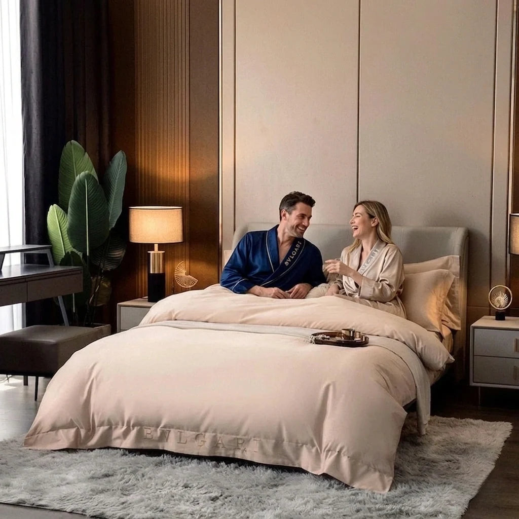 Luxury Hotel Bedding | Bvlgari 4-Piece Bedding Set