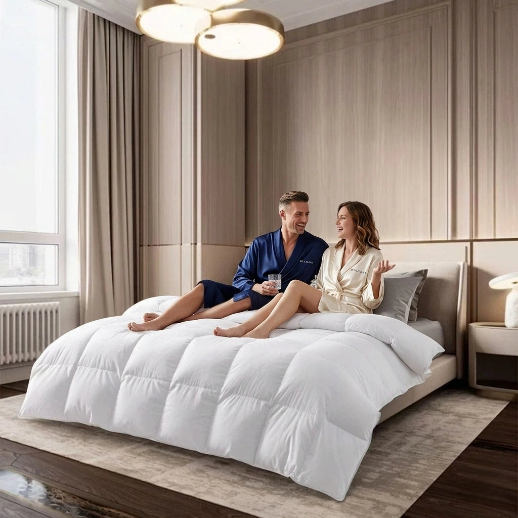 Bvlgari Hotel Bedding Down Quilt | Luxury Bedding