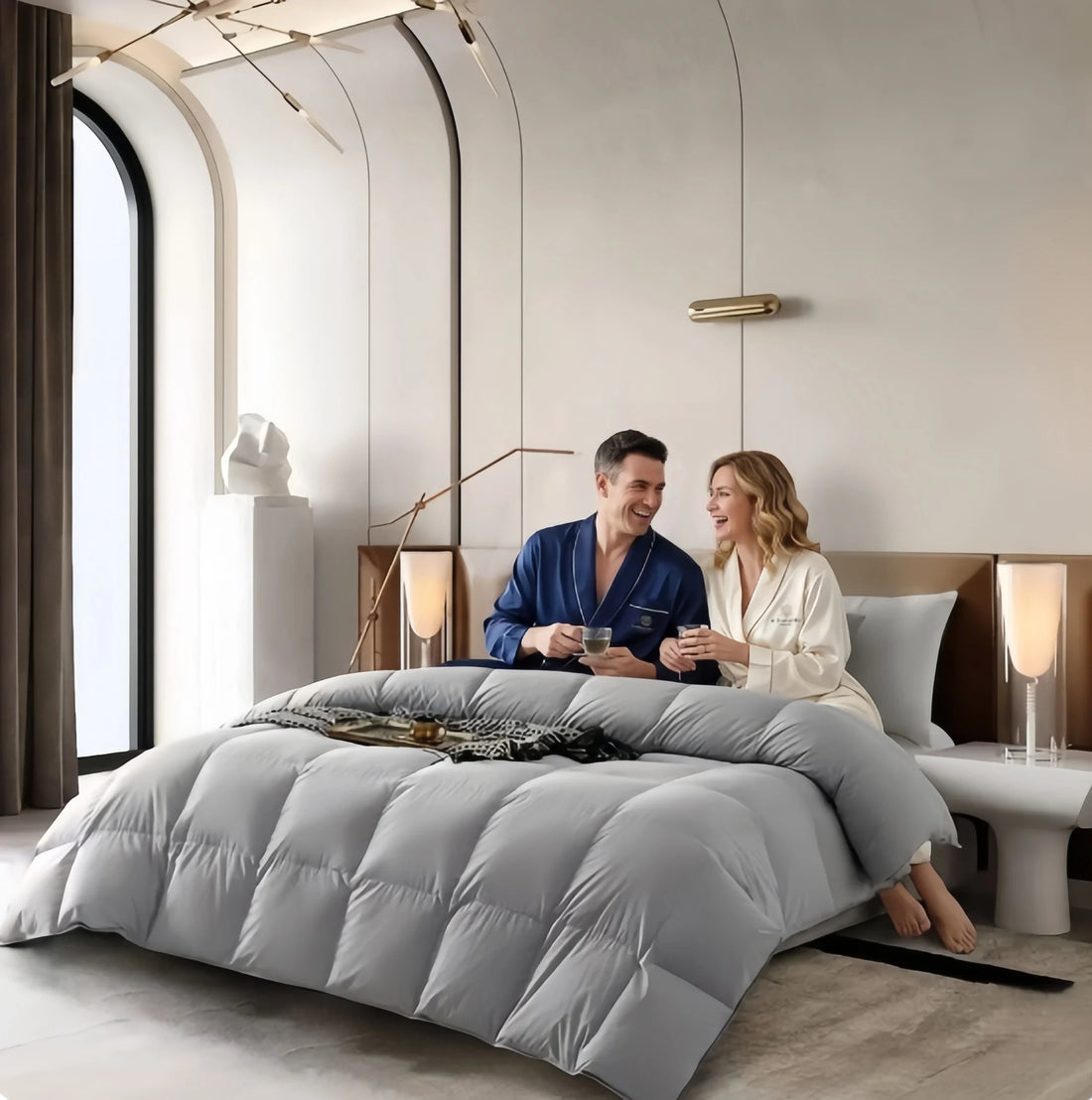 Luxury Hotel Bedding | Bvlgari Hotel Down Quilt