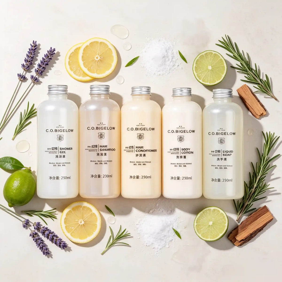 C.O.BIGELOW Shampoo or Conditioner or Body Lotion or Shower Gel or Hand Wash 290ML