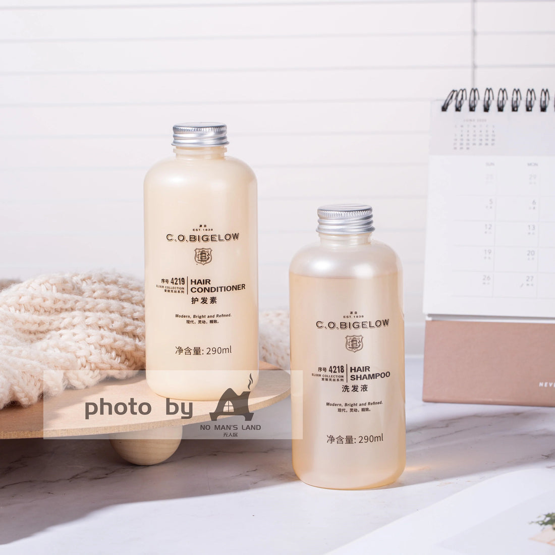 Pullman Hotel Shampoo & Conditioner & Body Lotion & Shower Gel & Hand Wash 290ML | C.O.BIGELOW