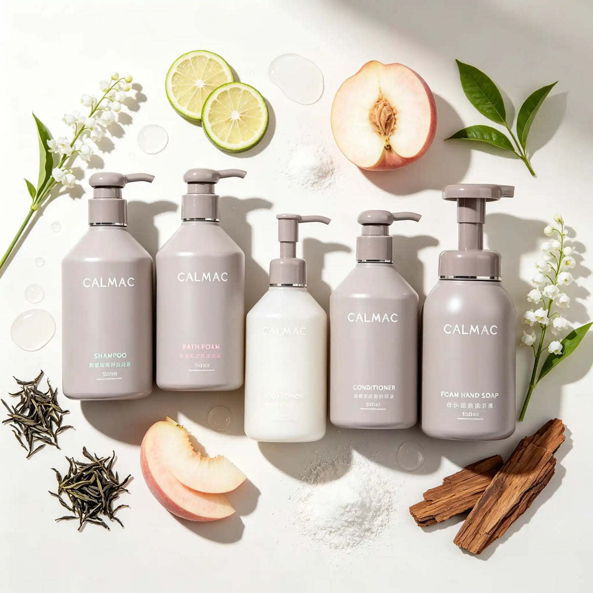 CALMAC Shampoo or Conditioner or Body Lotion or Shower Gel or Hand Wash 300ML