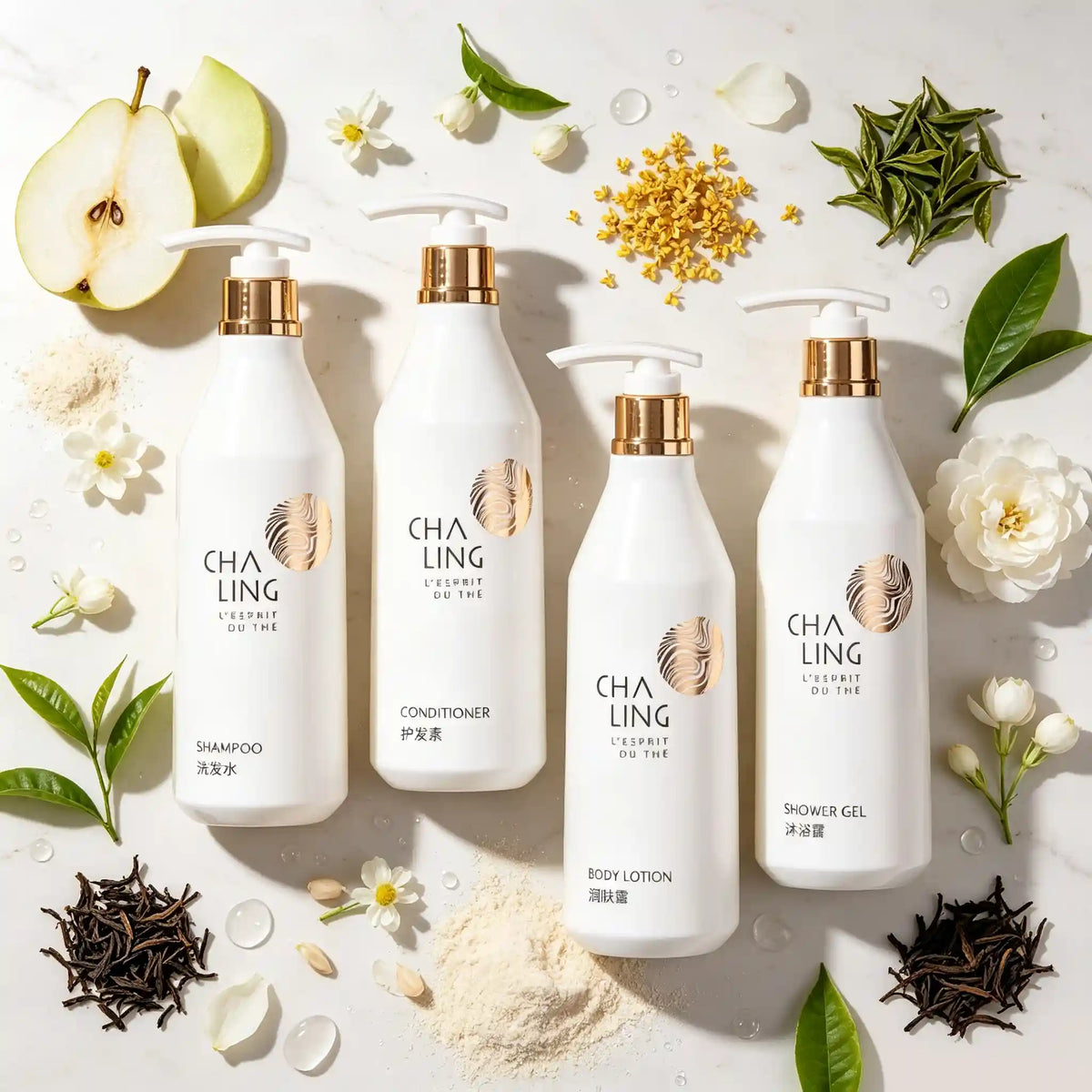 CHA LING Shampoo or Conditioner or Shower Gel or Body Lotion 300ML