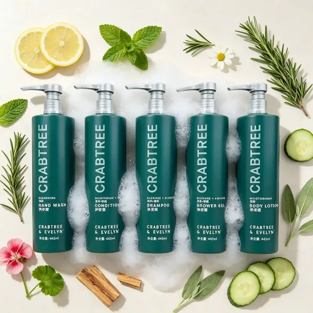 CRABTREE &amp; EVELYN Shampoo or Conditioner or Body Lotion or Shower Gel or Hand Wash 443ML