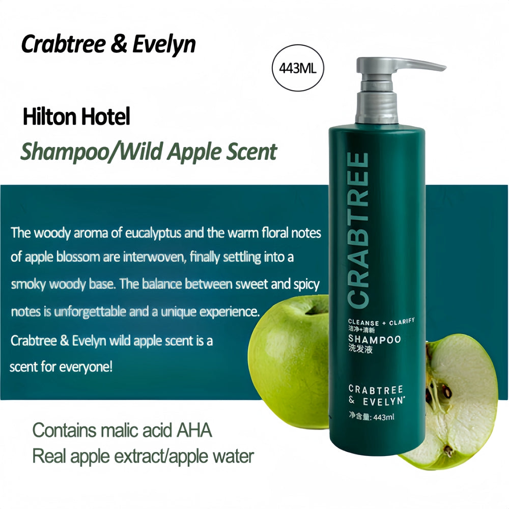 Hilton Hotel Shampoo 443ML | CRABTREE &amp; EVELYN