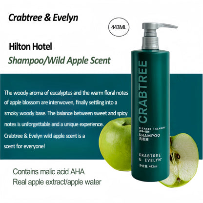 Hilton Hotel Shampoo 443ML | CRABTREE &amp; EVELYN