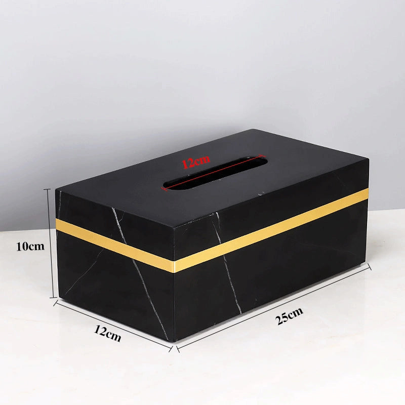 Classic Black Marble and Brass Bathroom Collection