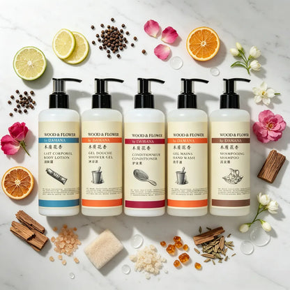 DAMANA Shampoo or Conditioner or Shower Gel or Body Lotion or Hand Wash 300ML