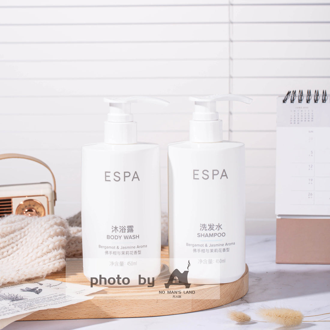 ESPA Shampoo &amp; Conditioner &amp; Shower Gel 450ML