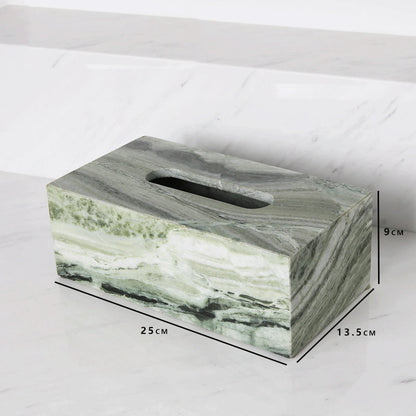 Emerald Green Marble and Brass Bathroom Collection