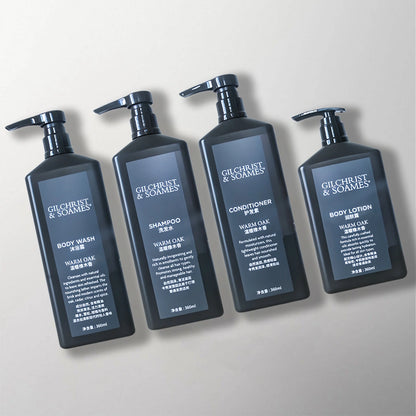 Sheraton Hotel Shampoo &amp; Conditioner &amp; Shower Gel &amp; Body Lotion 360ML | GILCHRIST &amp; SOAMES