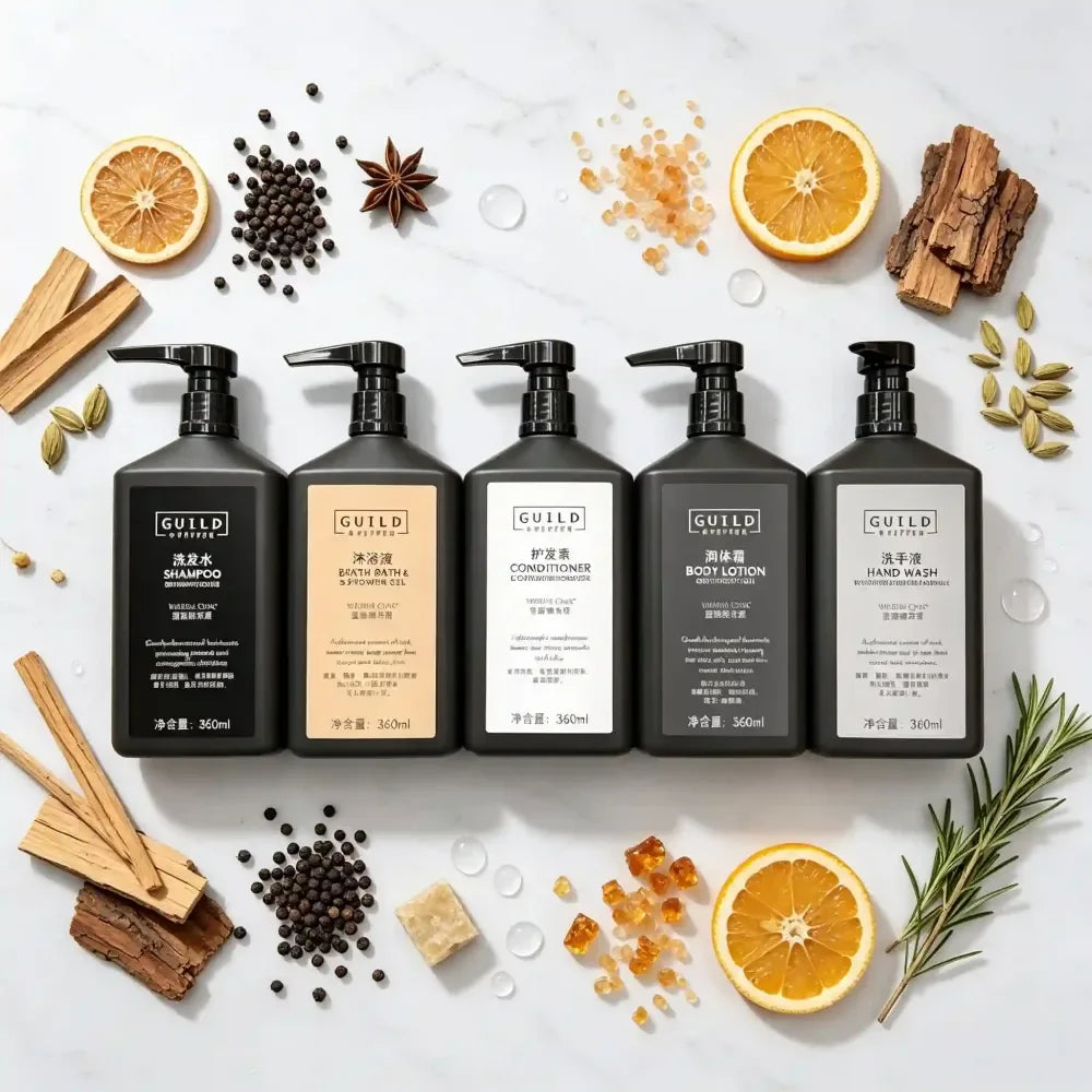 GUILD PEPPER Shampoo or Conditioner or Shower Gel or Body Lotion 360ML