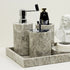 Gray Marble and Brass Bathroom Collection