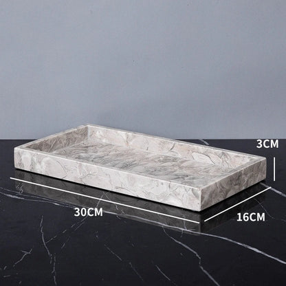 Gray Marble and Brass Bathroom Collection