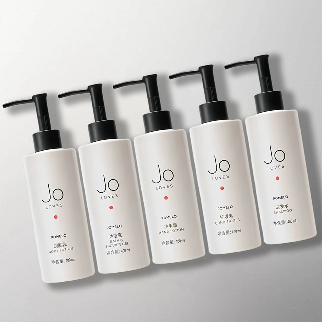 JO LOVES POMELO Shampoo &amp; Conditioner &amp; Shower Gel &amp; Body Lotion &amp; Hand Lotion 400ML