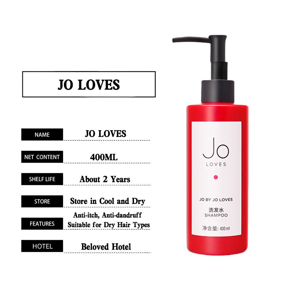 Love Hotel Shampoo &amp;amp; Spülung &amp;amp; Körperlotion &amp;amp; Duschgel &amp;amp; Handseife &amp;amp; Handlotion 400 ml | JO LOVES 