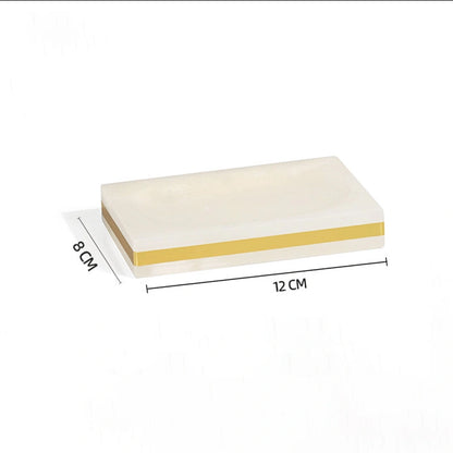 Jade Marble and Brass Bathroom Collection