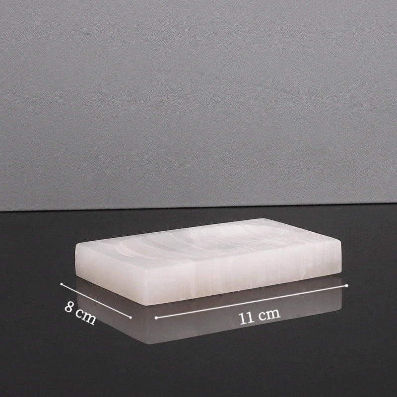 Jade White Marble and Brass Bathroom Collection