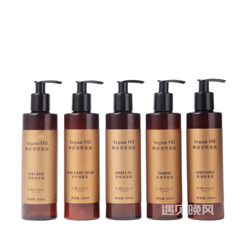 LABOTTEGA Shampoo &amp; Conditioner &amp; Shower Gel &amp; Hand Body Cream &amp; Hand Wash 300ML