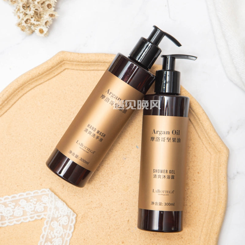 LABOTTEGA Shampoo &amp; Conditioner &amp; Shower Gel &amp; Hand Body Cream &amp; Hand Wash 300ML