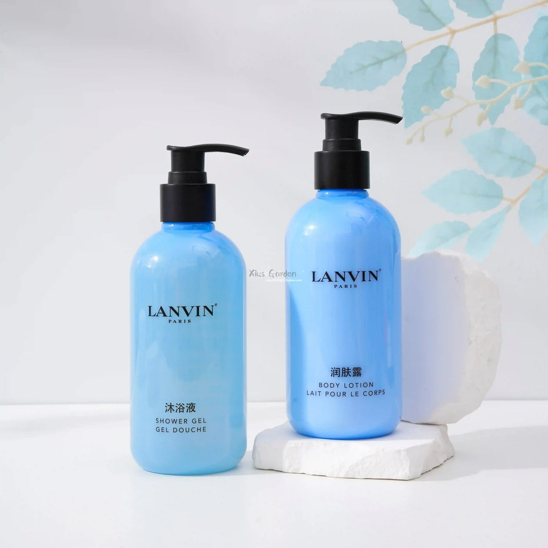 LANVIN Shampoo & Conditioner & Body Lotion & Shower Gel 300ML
