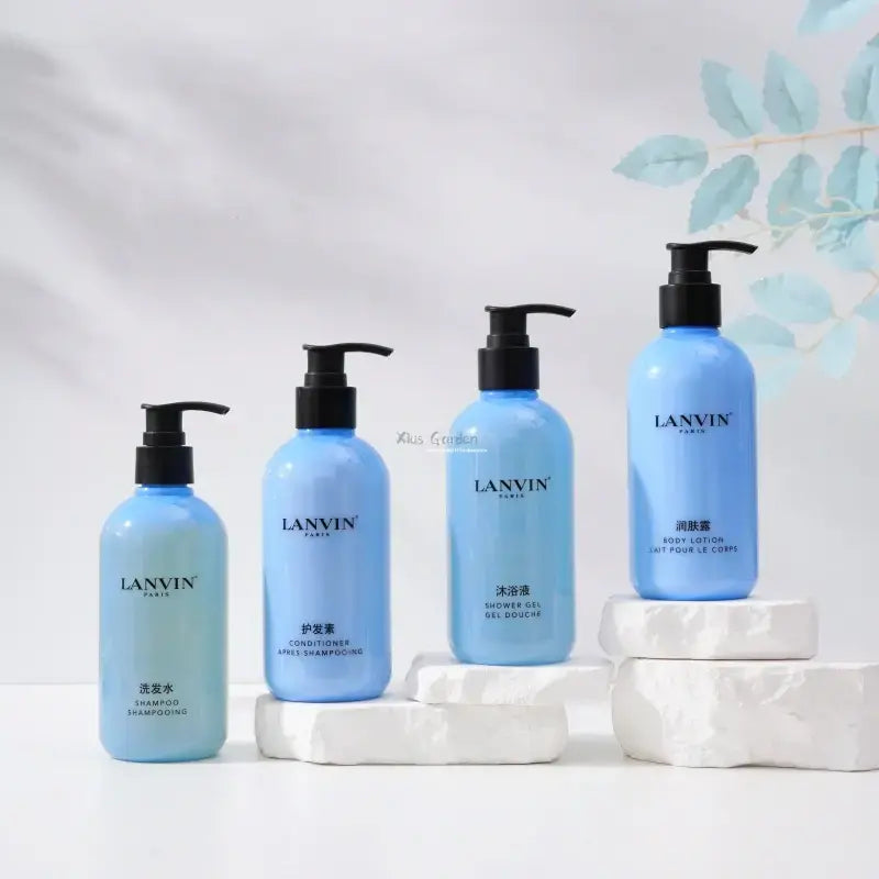 LANVIN Shampoo & Conditioner & Body Lotion & Shower Gel 300ML
