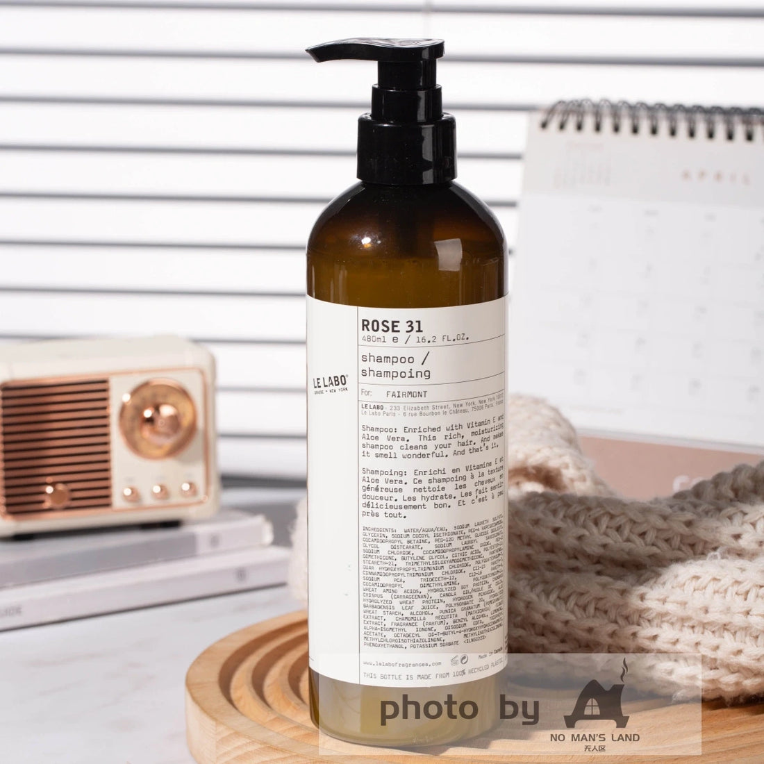 Fairmont Hotel Shampoo 480ML | LE LABO ROSE31