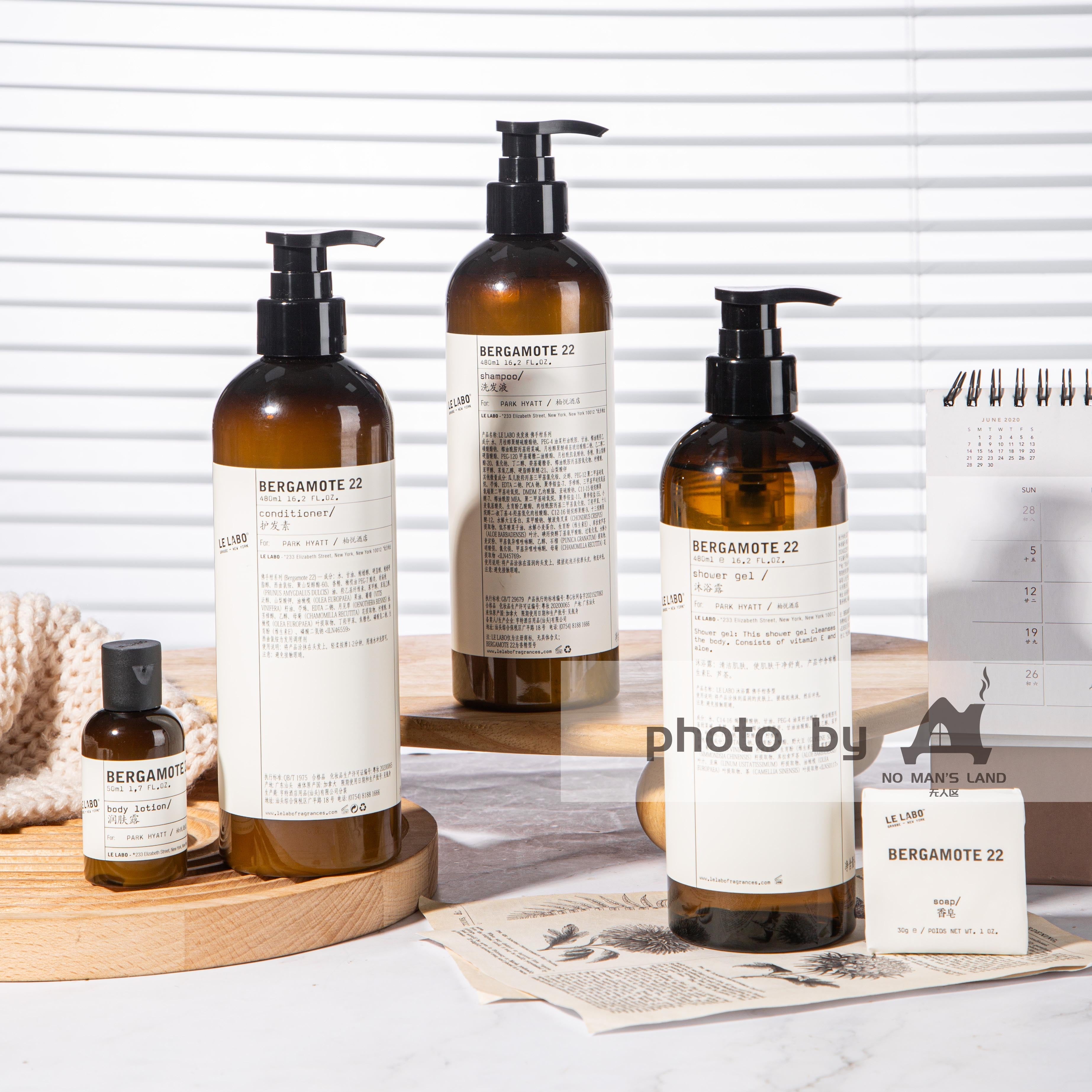 LE LABO BERGAMOTE 22 Shampoo &amp; Conditioner &amp; Shower Gel 480ML