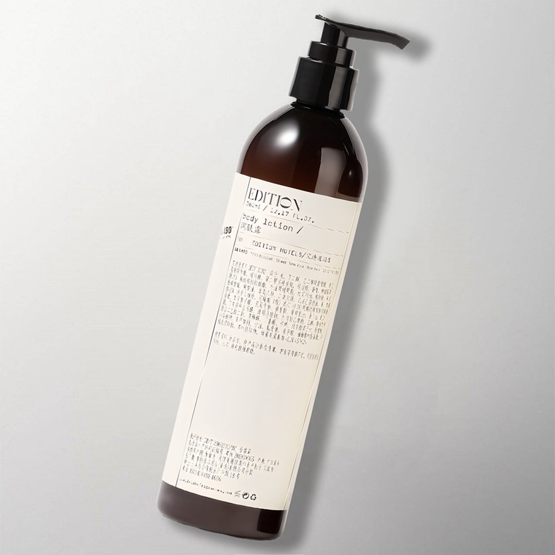 one bottle of LE LABO EDITION body lotion.
