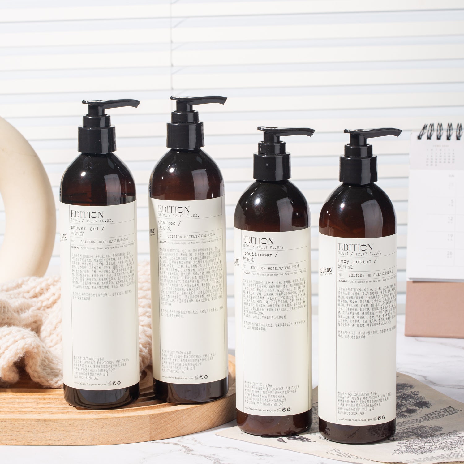 LE LABO EDITION Shampoo &amp;amp; Spülung &amp;amp; Körperlotion &amp;amp; Duschgel 360 ml 