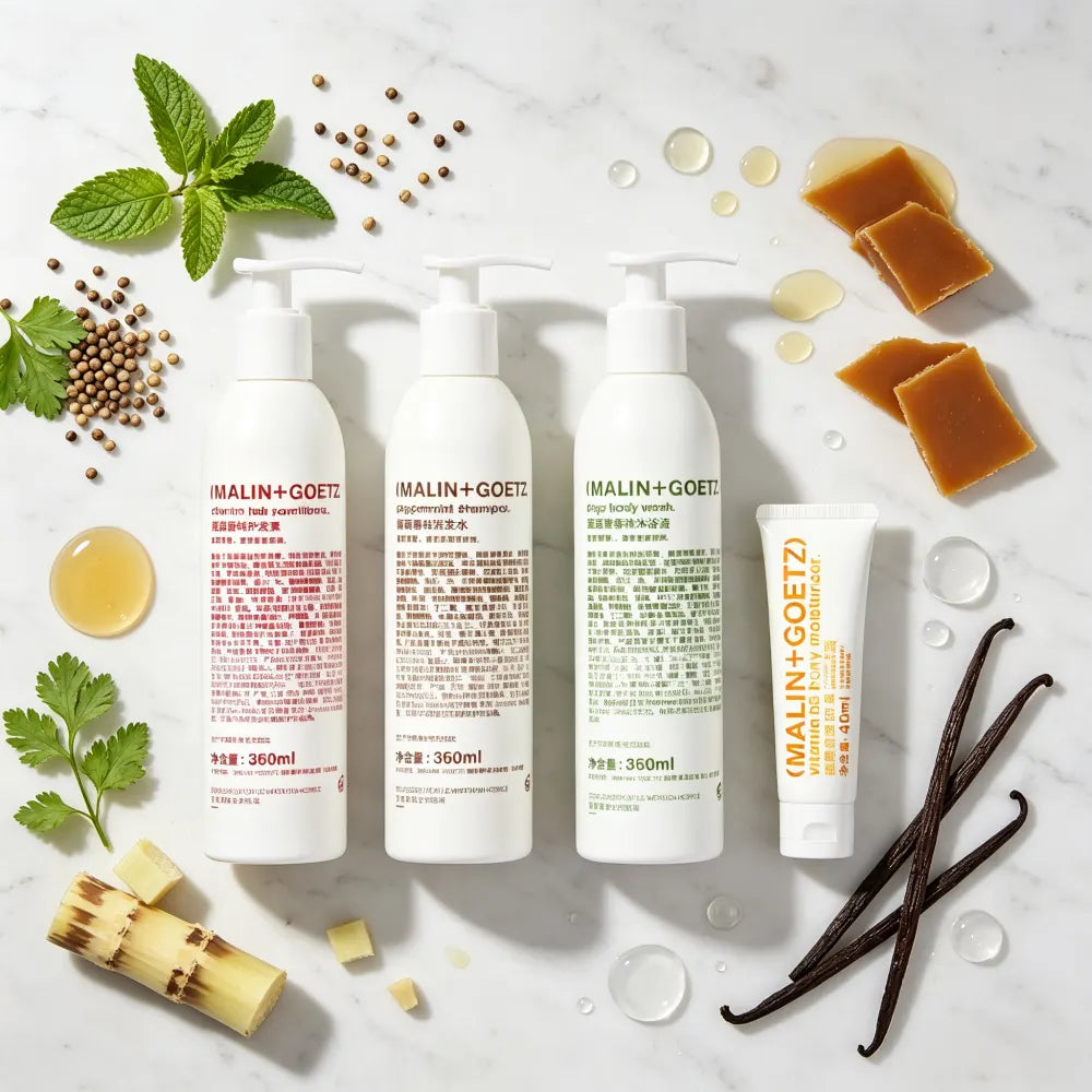 MALIN+GOETZ Shampoo or Conditioner or Body Lotion or Shower Gel 360ML