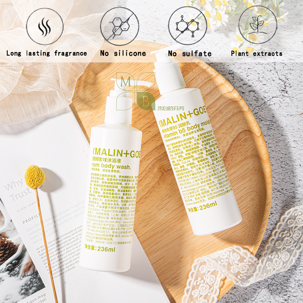 Le Meridien Hotel Shampoo &amp; Conditioner &amp; Body Lotion &amp; Shower Gel 236ML | MALIN+GOETZ