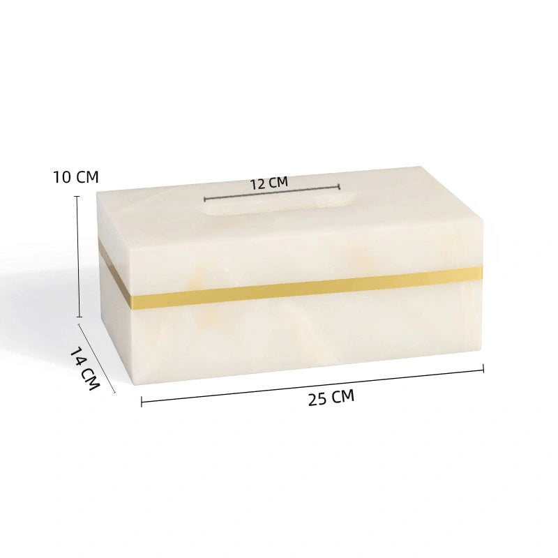 Natural Jade Marble and Brass Bathroom Collection