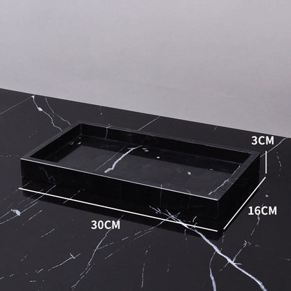 Nero Marquina Marble and Brass Bathroom Collection