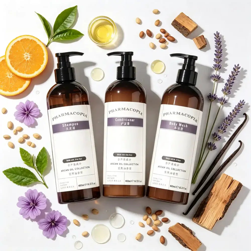 Hyatt Hotel Shampoo &amp; Spülung &amp; Duschgel 480 ml | PHARMACOPIA 