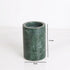 Peacock Green Marble and Brass Bathroom Collection
