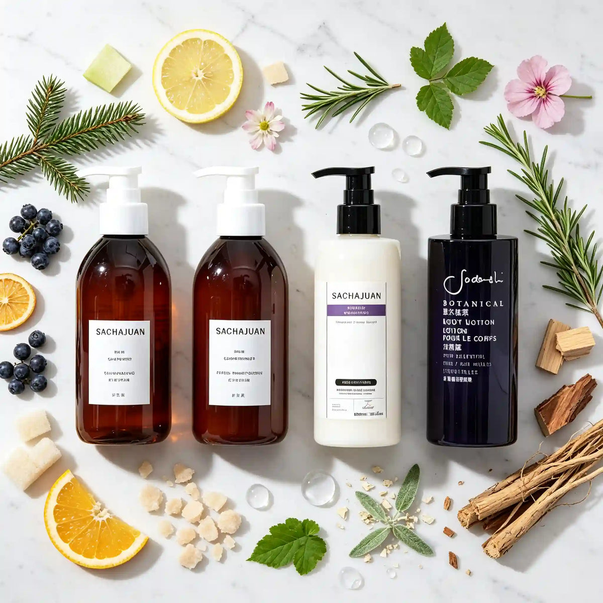SACHAJUAN Shampoo or Conditioner or Shower Gel or Body Lotion 300ML