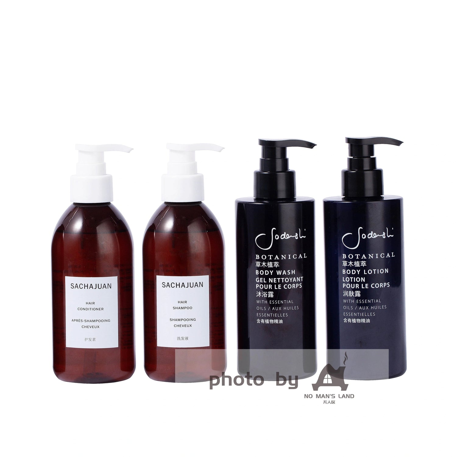 SACHAJUAN Shampoo &amp; Conditioner &amp; Shower Gel &amp; Body Lotion 300ML