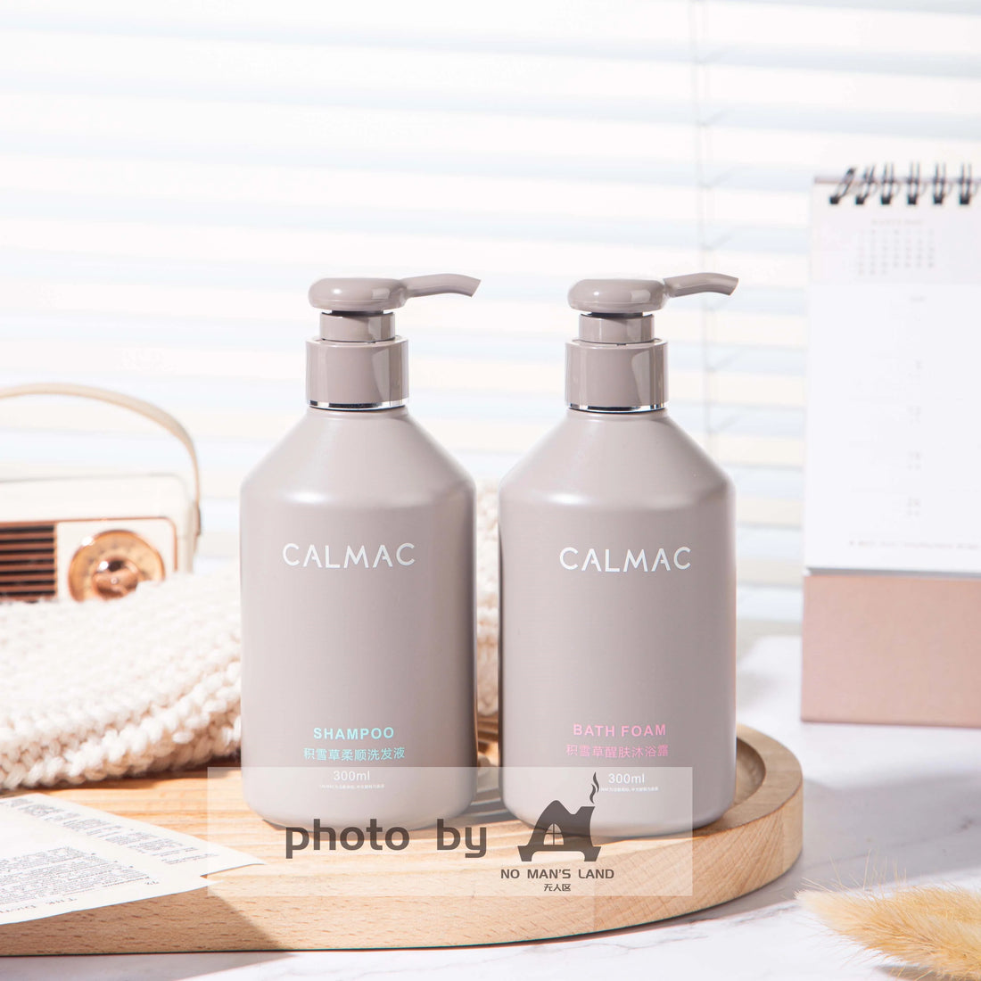 CALMAC Shampoo &amp; Conditioner &amp; Body Lotion &amp; Shower Gel &amp; Hand Wash 300ML