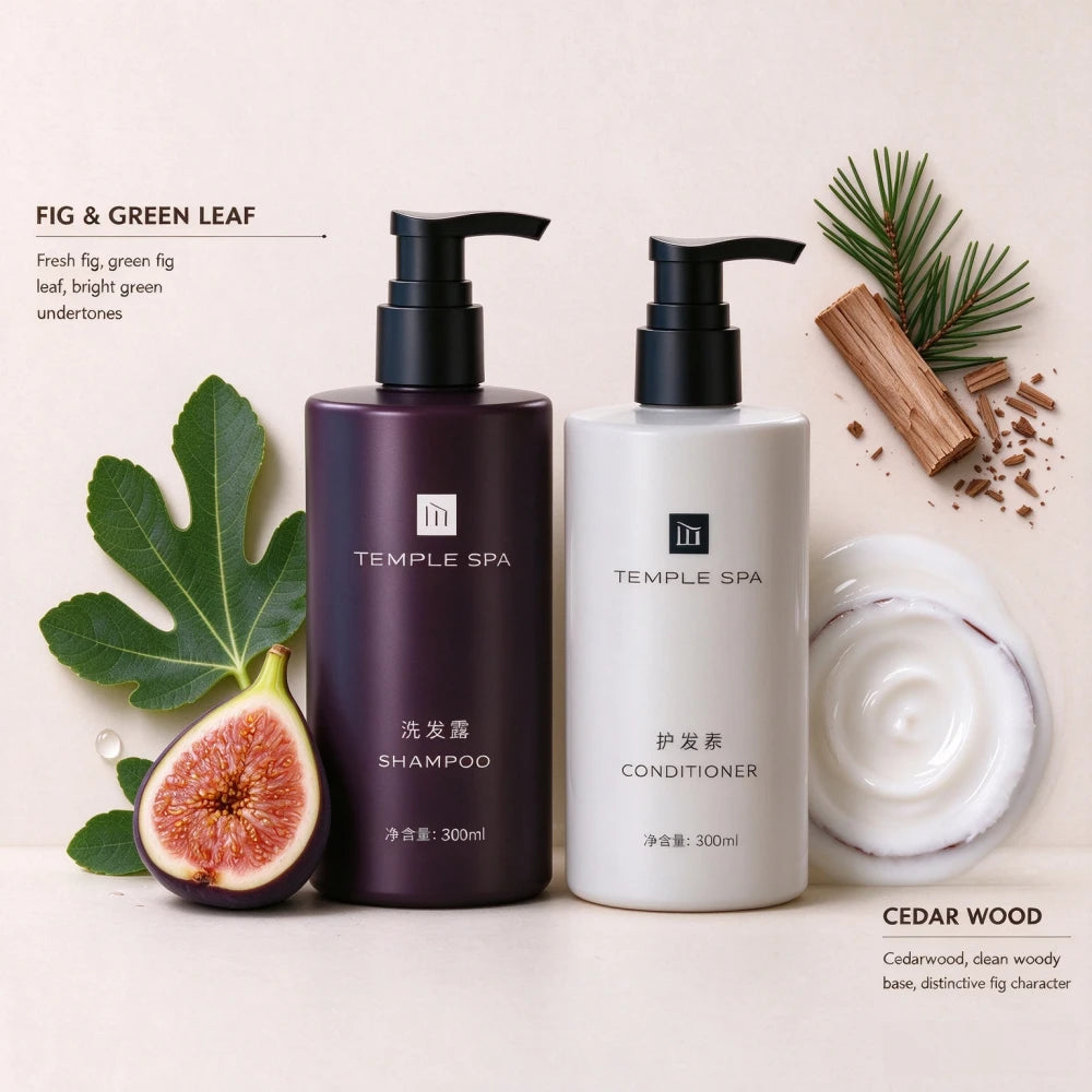 Temple Spa Shampoo or Shower Gel or Conditioner or Body Lotion or Hand Wash 300ML