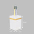 Volakas Classic Marble and Brass Bathroom Collection