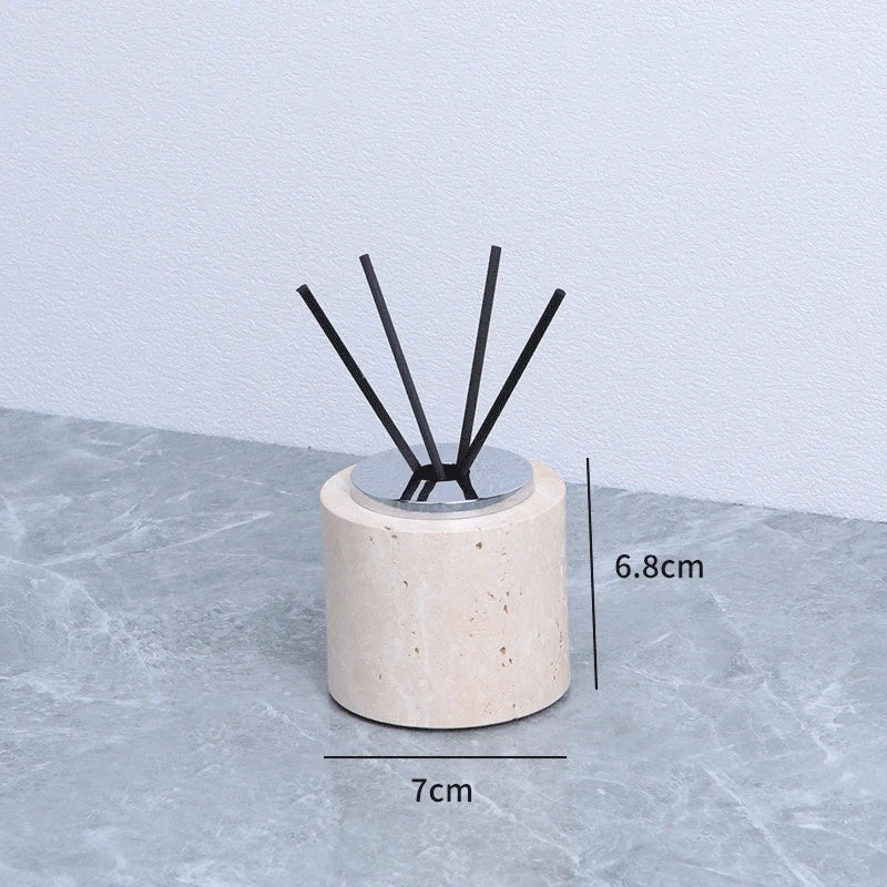 Yellow Marble and Brass Bathroom Collection