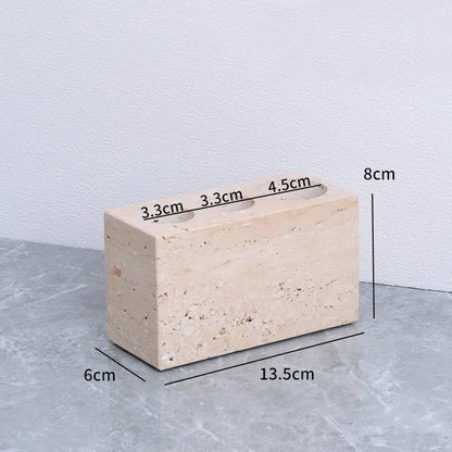 Yellow Marble and Brass Bathroom Collection